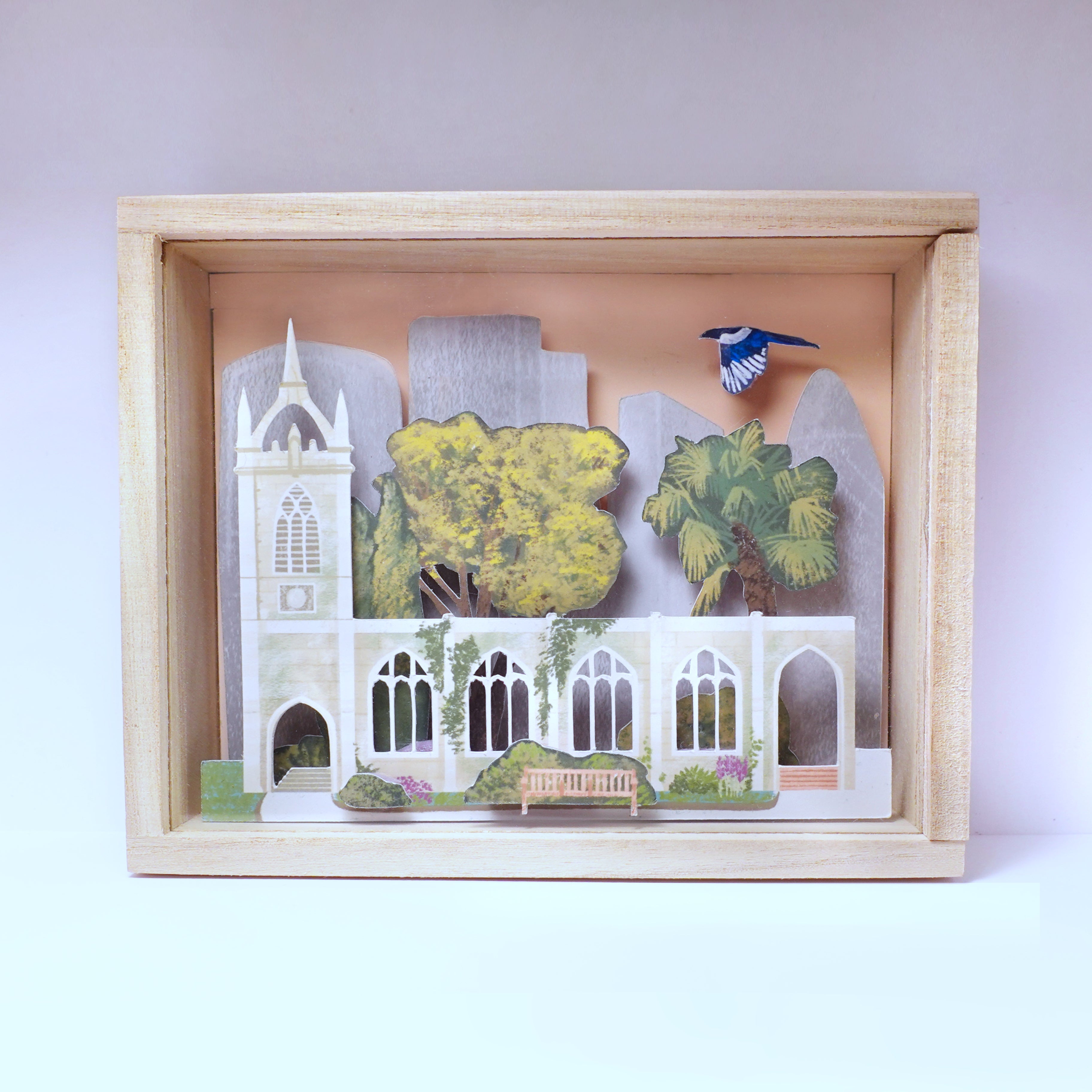 St Dunstan in the East Church Garden Diorama
