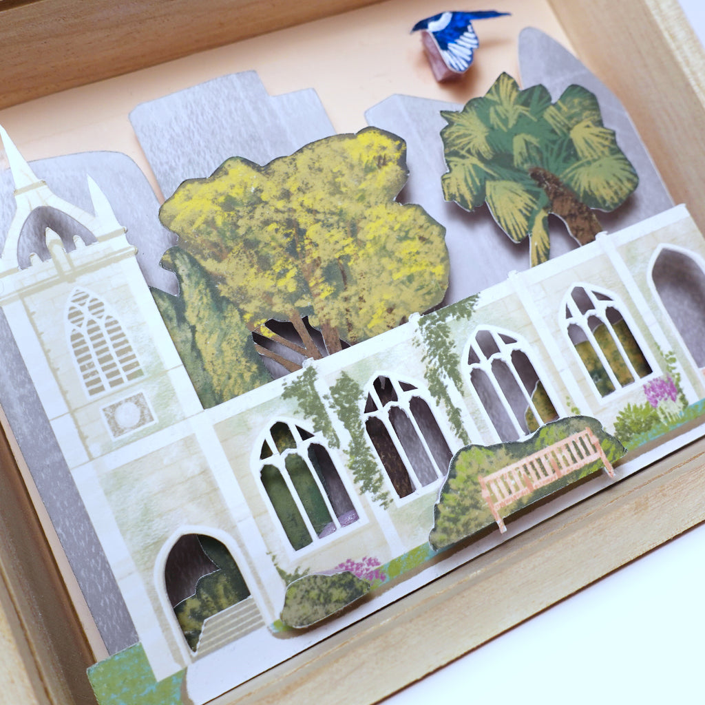 St Dunstan in the East Church Garden Diorama