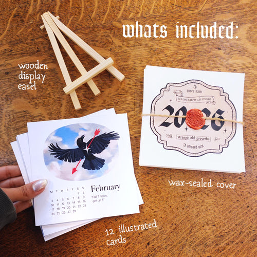 2027 Strange Old Sayings Desk Calendar