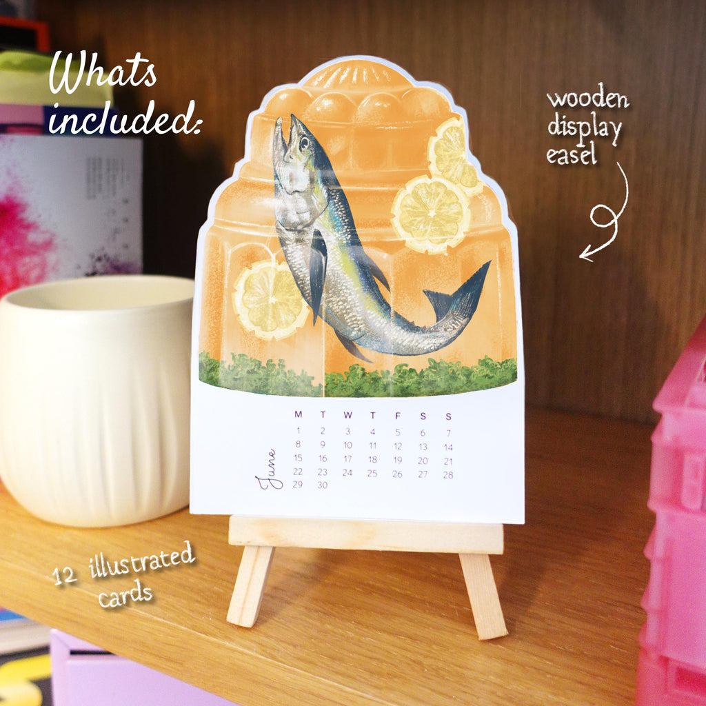 2027 Joys of Gelatin Desk Calendar