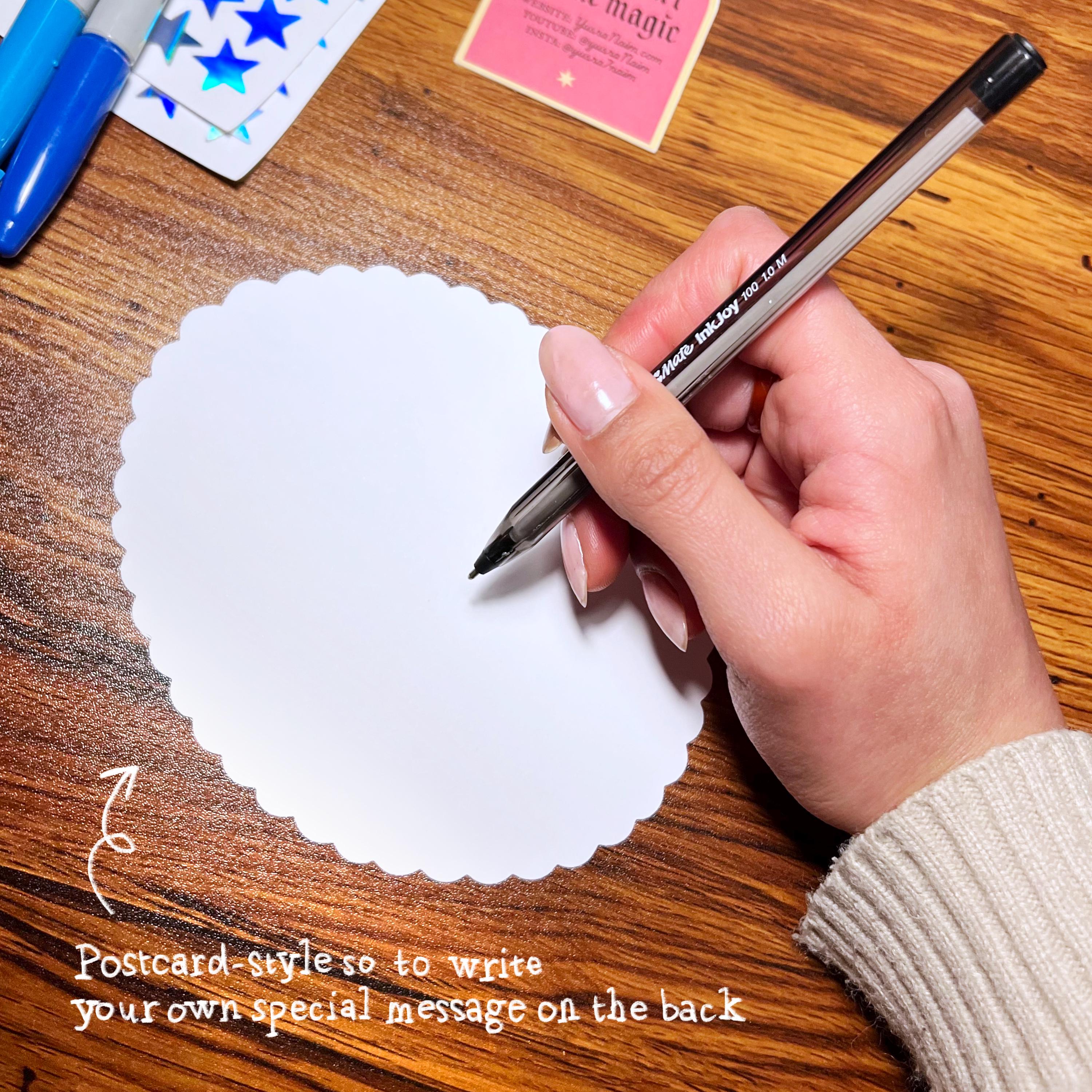 Will You Be My Valentine? | Oval-shape card