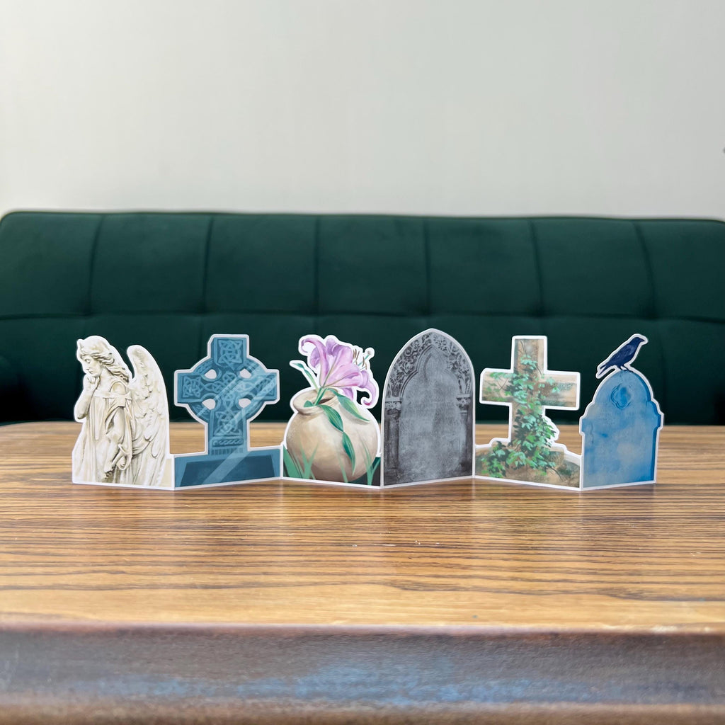 Cemetery Concertina Zine